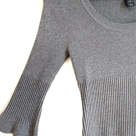 H&M | Mini Knitted Grey Dress - Picture 3 of 6